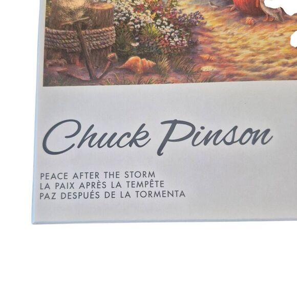 Buffalo Games Chuck Pinson Peace After the Storm 1000 pc Jigsaw Puzzle - Picture 5 of 7